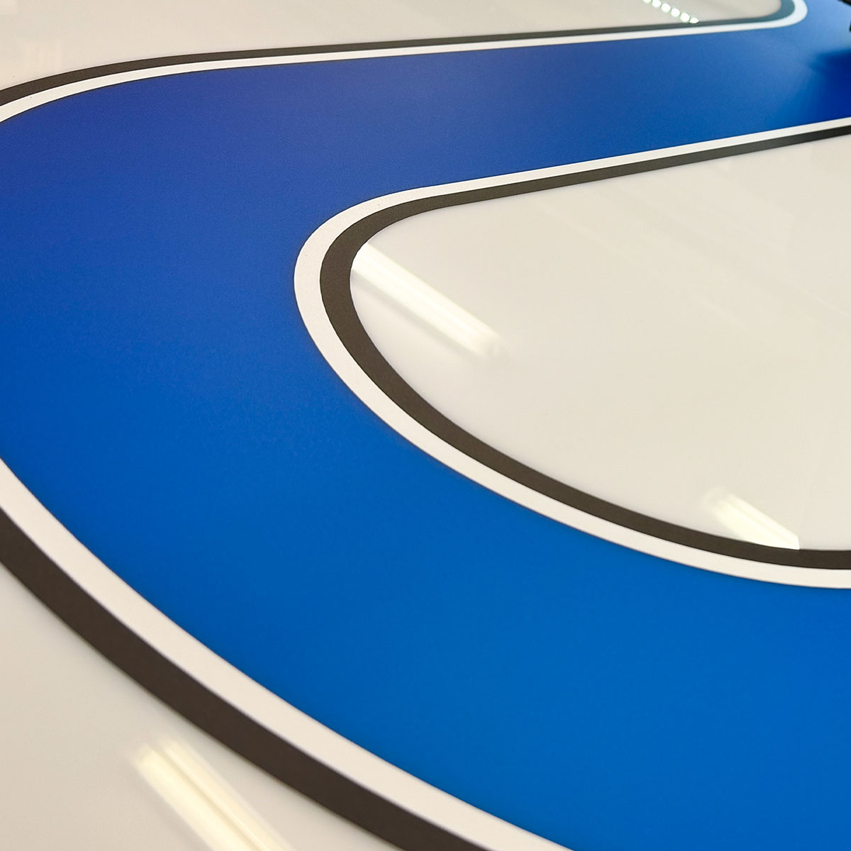 Face Printed Opal Acrylic