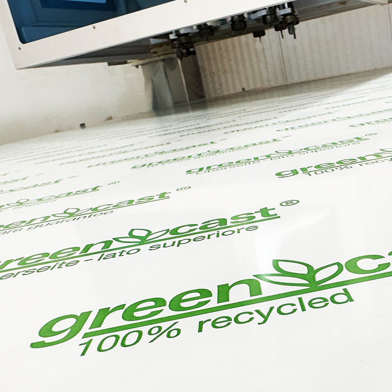 100% Recycled Acrylic Construction